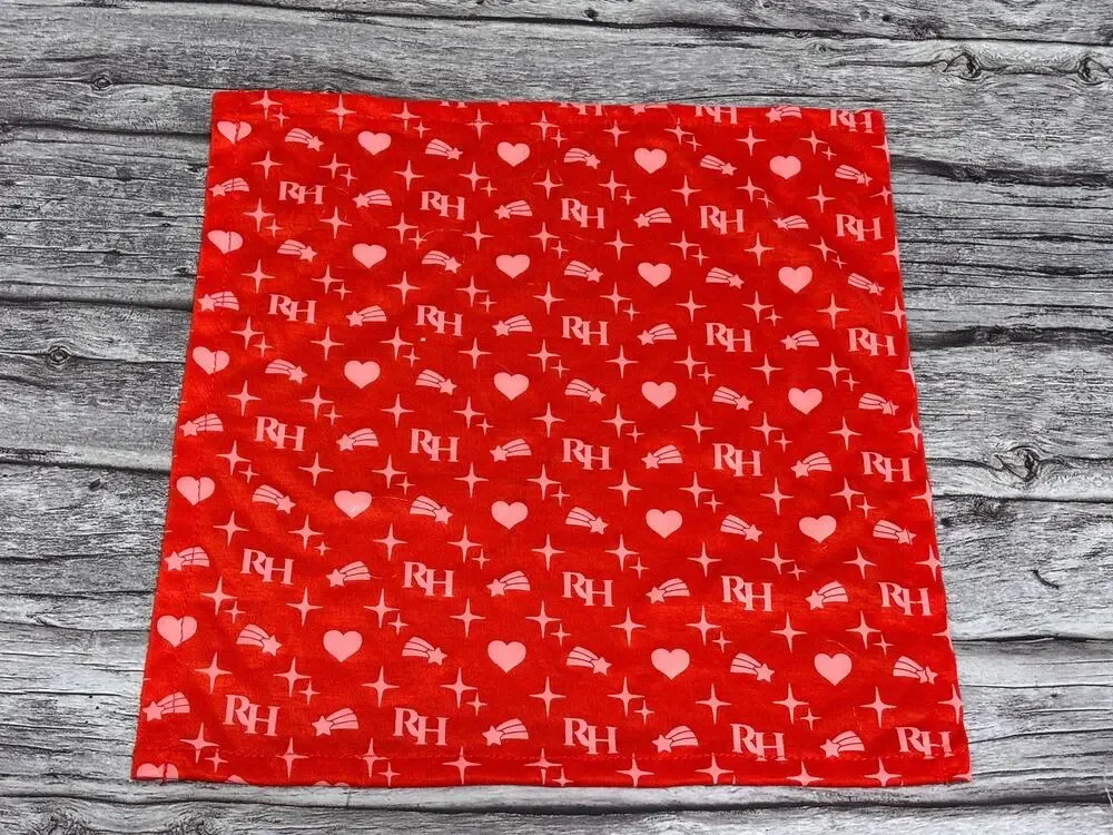 Rainbow High Doll House Red White Sparkle Blanket Bed Bedding Replacement